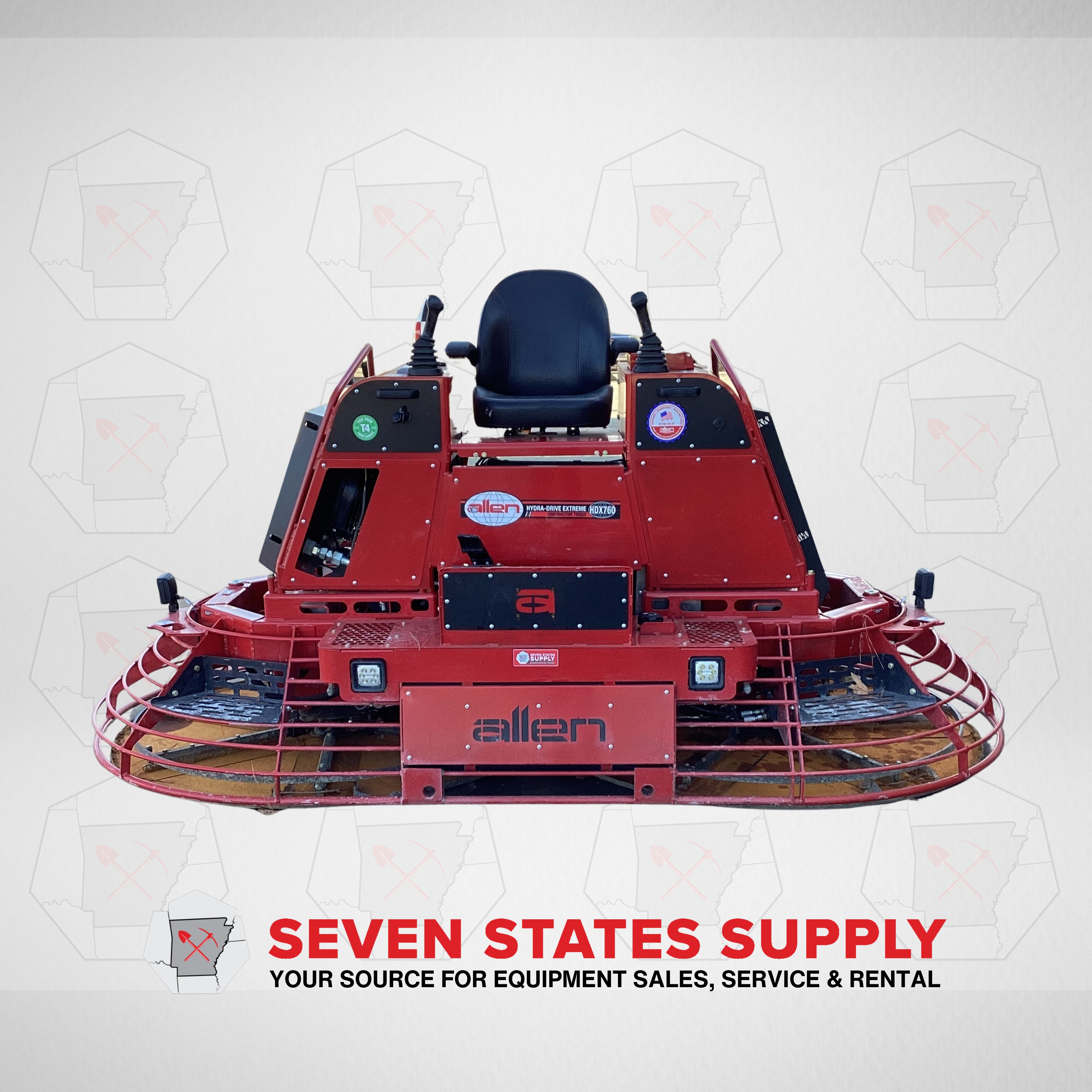 2025 ALLEN HDX760 RIDING TROWEL