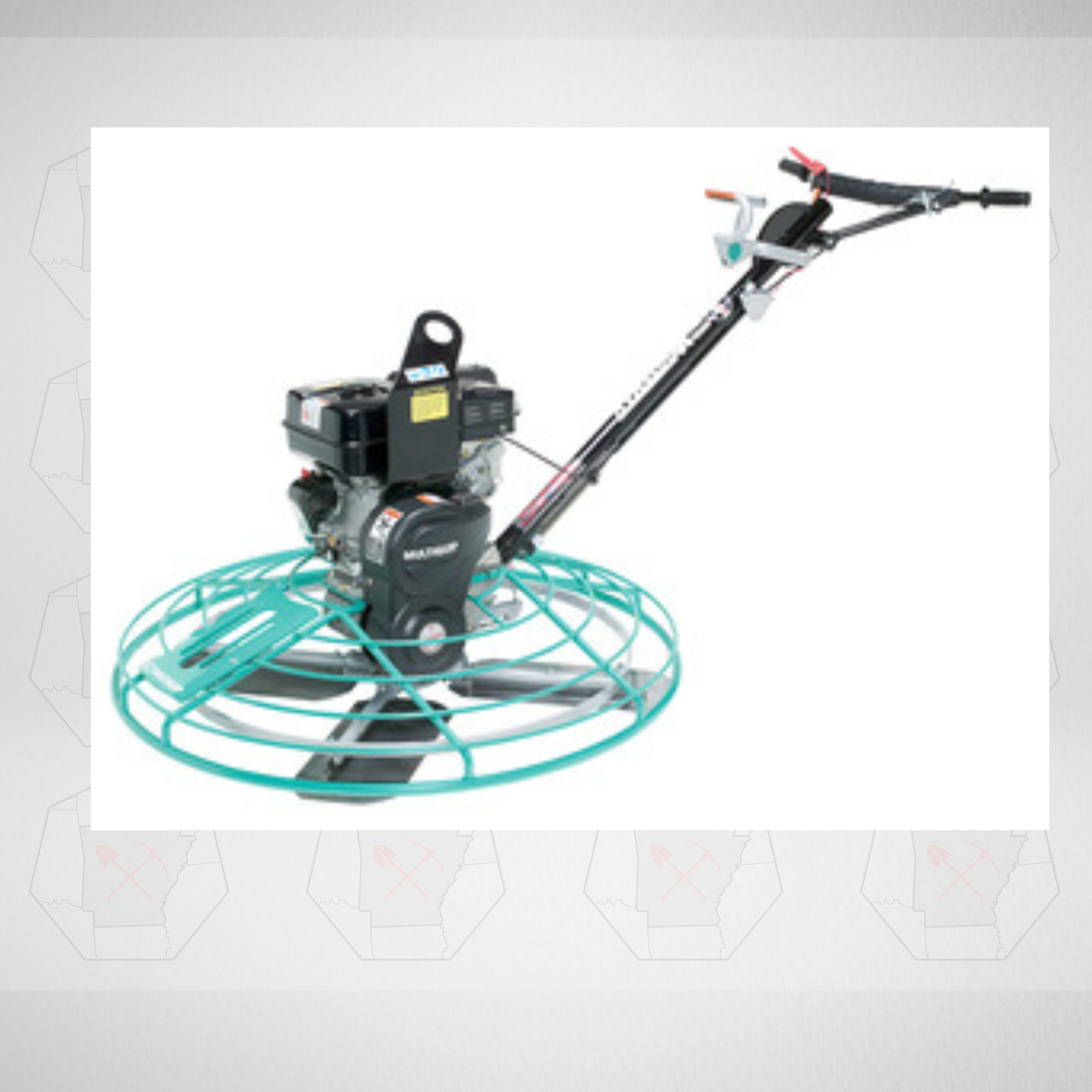 46" MULTIQUIP WALK BEHIND POWER TROWEL W/QUICK PITCH HANDLE