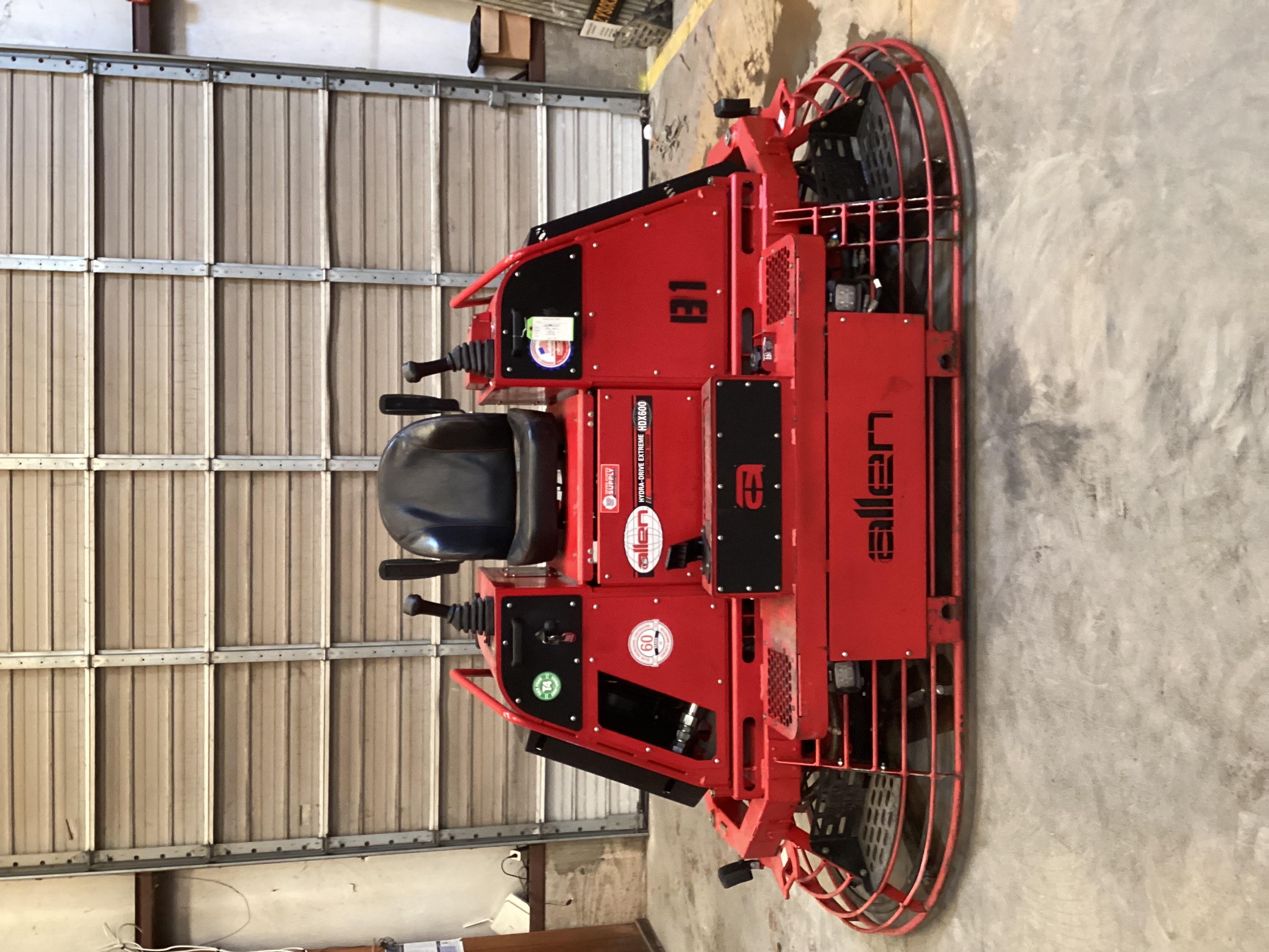 ALLEN HDX600 RIDGING TROWEL (USED