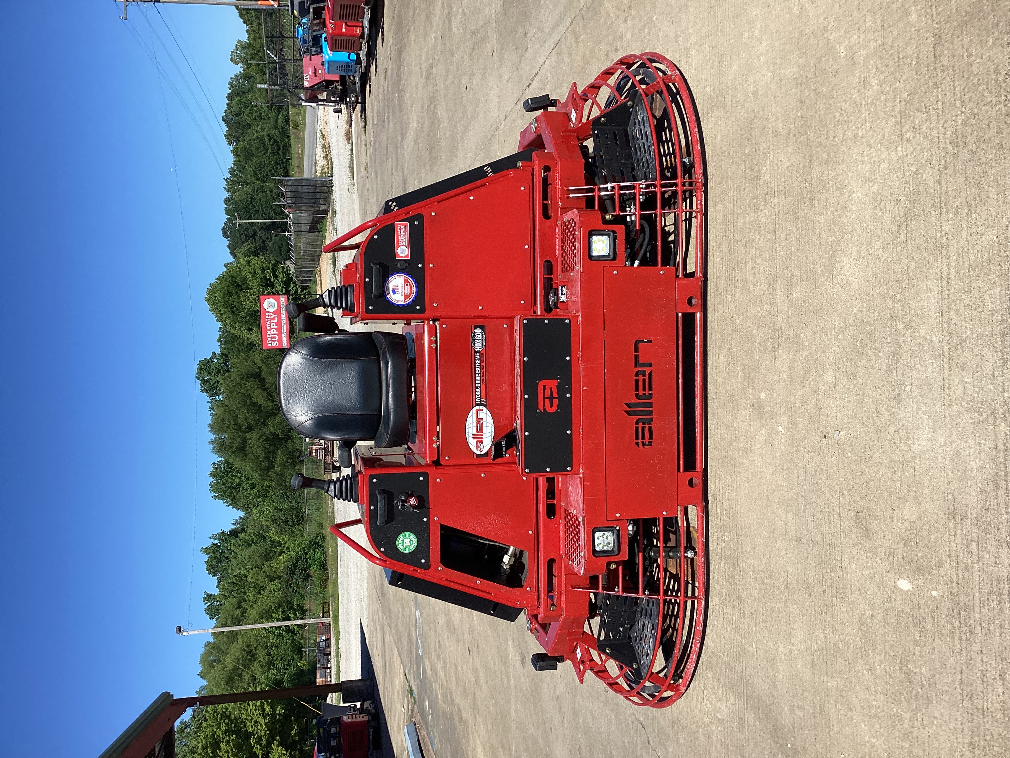 ALLEN HDX600 RIDING TROWEL (USED)