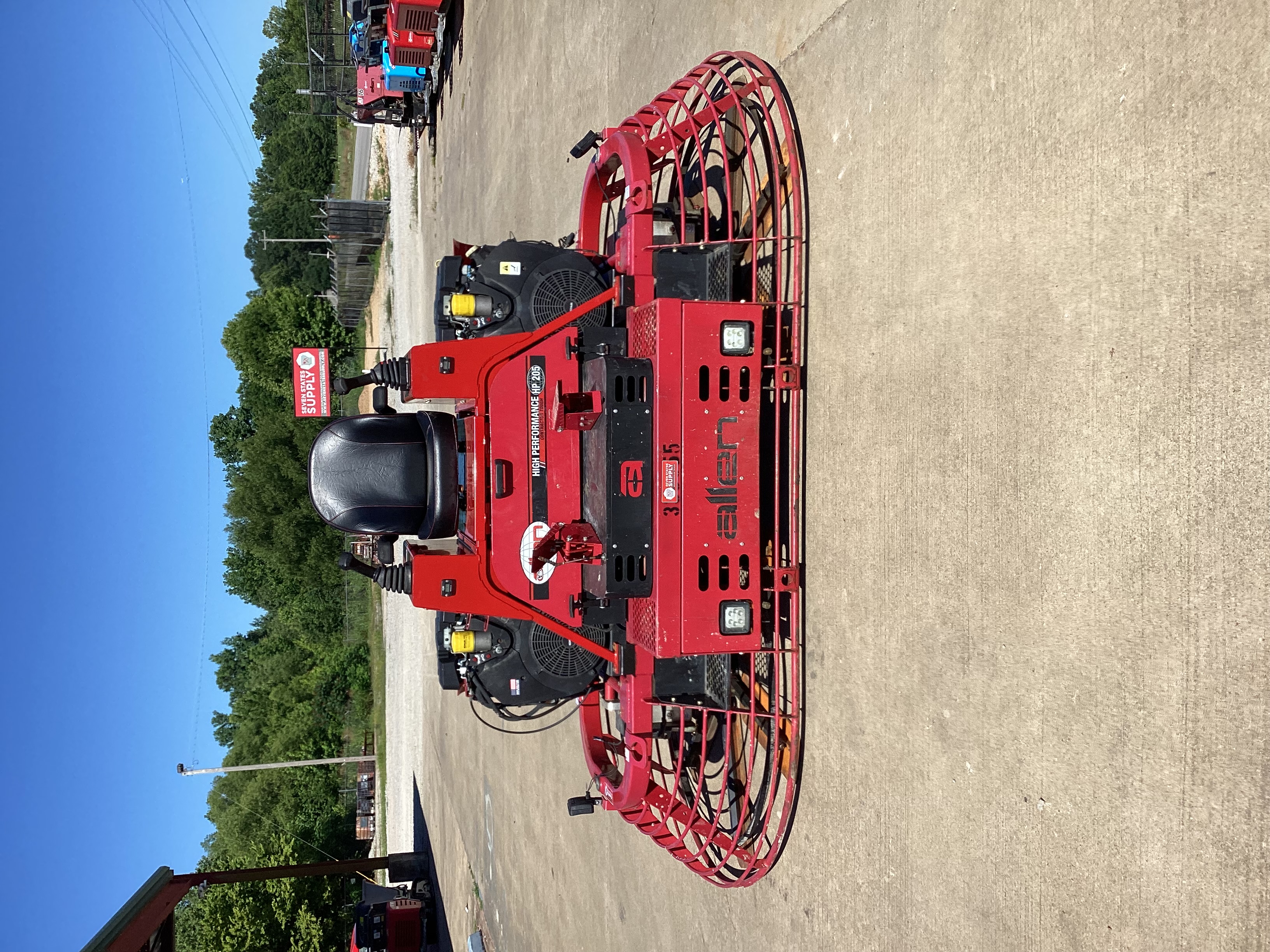 ALLEN HP205 RIDING TROWEL (USED)