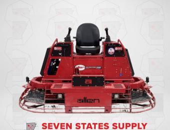 2023 ALLEN HDX605 RIDING TROWEL