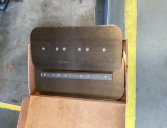 8X18 GOLD FINISH BLADES