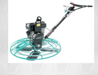 46" MULTIQUIP WALK BEHIND POWER TROWEL W/QUICK PITCH HANDLE